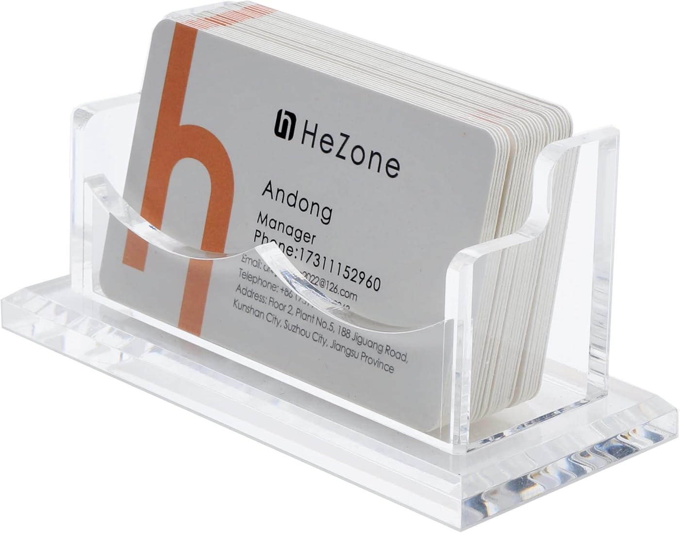 Business Card Organizer alternate view